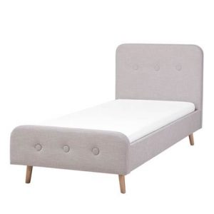 Eenpersoonsbed Beliani Beige