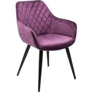 Eetkamerstoel Kare Design Paars