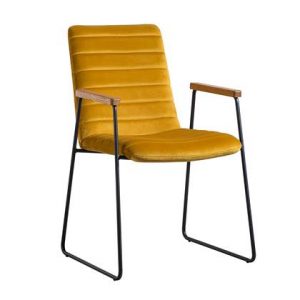 Eetkamerstoel Kick Collection Geel