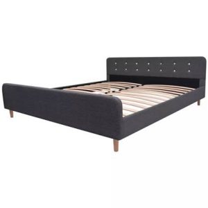 Bedframe vidaXL Grijs