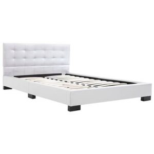 Bedframe vidaXL Wit