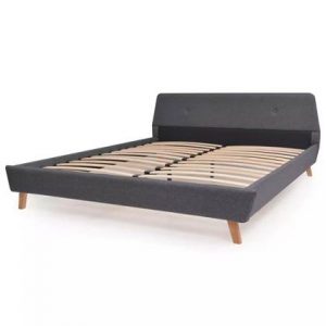 Bedframe vidaXL Grijs