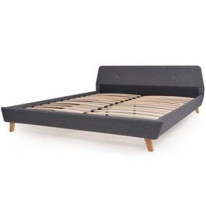 Bedframe vidaXL Grijs