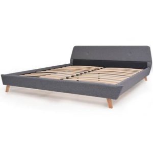 Bedframe vidaXL Grijs