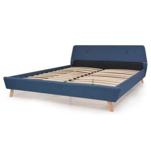 Bedframe vidaXL Blauw