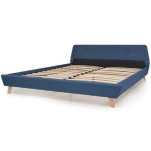 Bedframe vidaXL Blauw