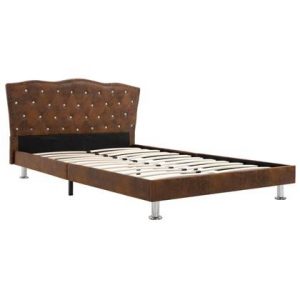 Bedframe vidaXL Bruin