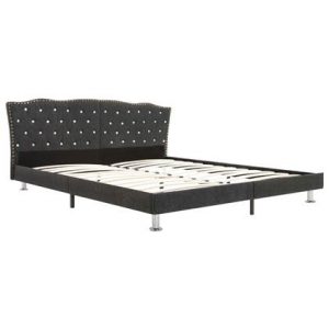 Bedframe vidaXL Grijs