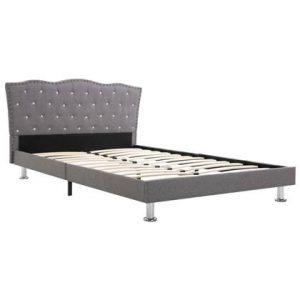 Bedframe vidaXL Grijs