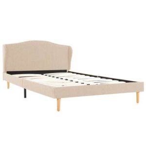 Bedframe vidaXL Beige