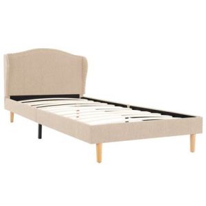 Bedframe vidaXL Beige