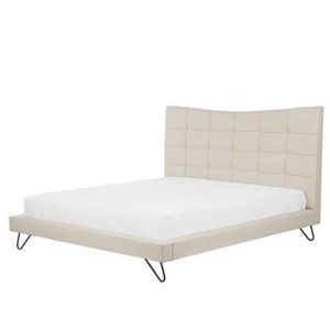 Tweepersoonsbed Beliani Beige