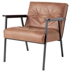 Fauteuil Woood Cognac