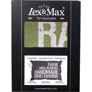 Hondenkussen Lex & Max Groen