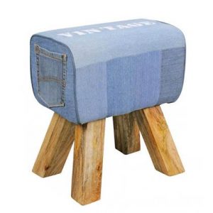 Hocker Sky Style Blauw