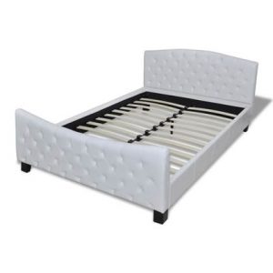 Bedframe vidaXL Wit