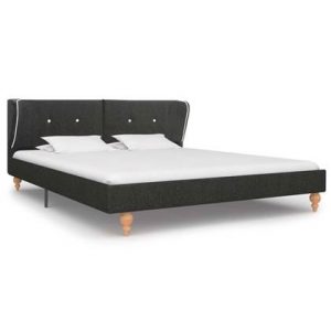 Bedframe vidaXL Grijs