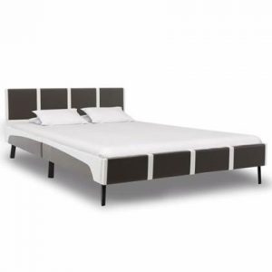 Bedframe vidaXL Grijs