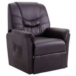 Fauteuil vidaXL Bruin