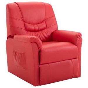 Fauteuil vidaXL Rood