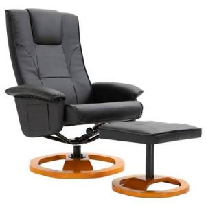 Fauteuil vidaXL Zwart