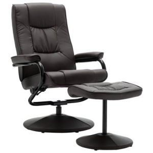 Fauteuil vidaXL Bruin