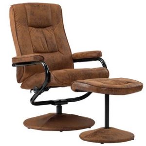 Fauteuil vidaXL Bruin