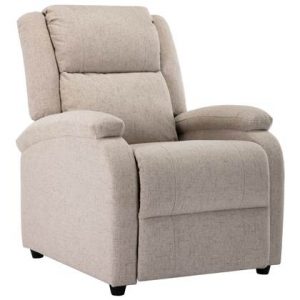 Fauteuil vidaXL Crème