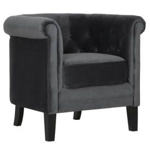 Fauteuil 24Designs Antraciet