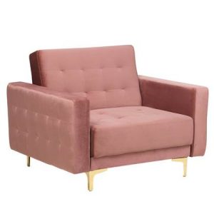 Fauteuil Beliani Roze