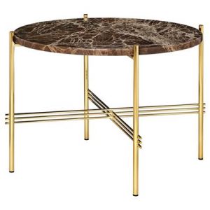 Bijzettafel Gubi Bruin