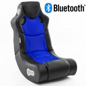 Gamestoel Music Rocker Blauw