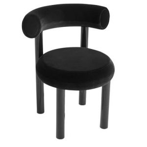 Eetkamerstoel Tom Dixon Zwart