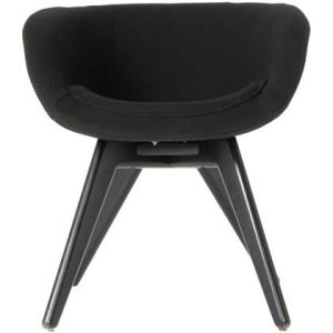 Eetkamerstoel Tom Dixon Zwart