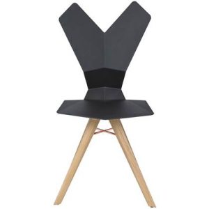 Eetkamerstoel Tom Dixon Zwart