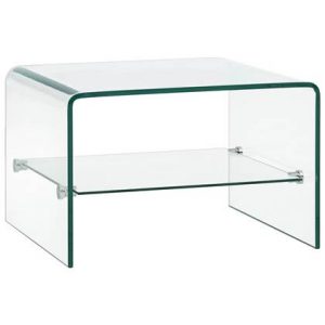 Salontafel vidaXL Transparant