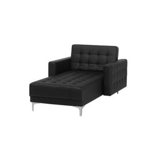 Daybed Beliani Zwart