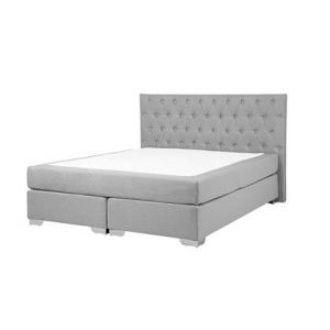 Boxspring Beliani Grijs