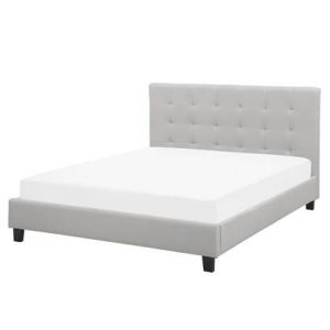 Tweepersoonsbed Beliani Beige