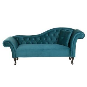 Daybed Beliani Blauw