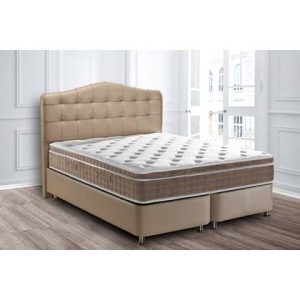 Boxspring """Bedworld Collection """ Taupe
