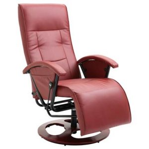 Fauteuil vidaXL Rood