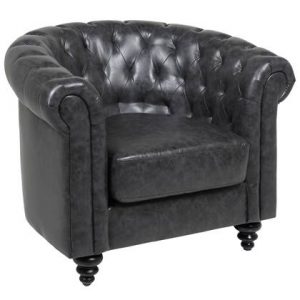 Fauteuil 24Designs Zwart