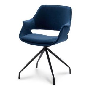 Eetkamerstoel Livingstone Blauw