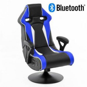 Gamestoel Music Rocker Blauw