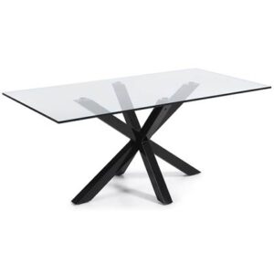 Eettafel Kave Home Transparant