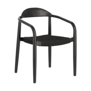 Eetkamerstoel Kave Home Zwart
