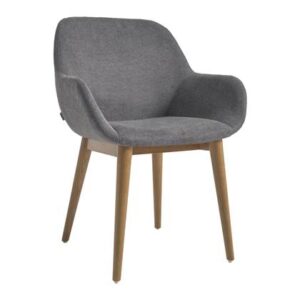 Eetkamerstoel Kave Home Grijs