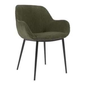 Eetkamerstoel Kave Home Groen