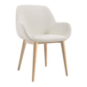 Eetkamerstoel Kave Home Wit